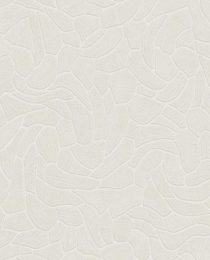 Geometrická tapeta, biela, kameň, 363215, Calm Crafted, Eijffinger