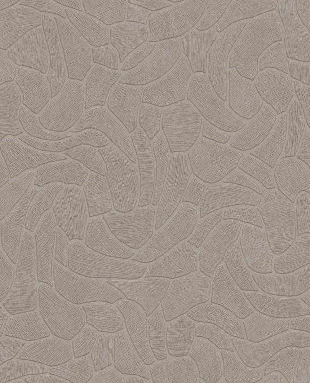Geometrická tapeta, sivo-hnedá, kameň, 363216, Calm Crafted, Eijffinger