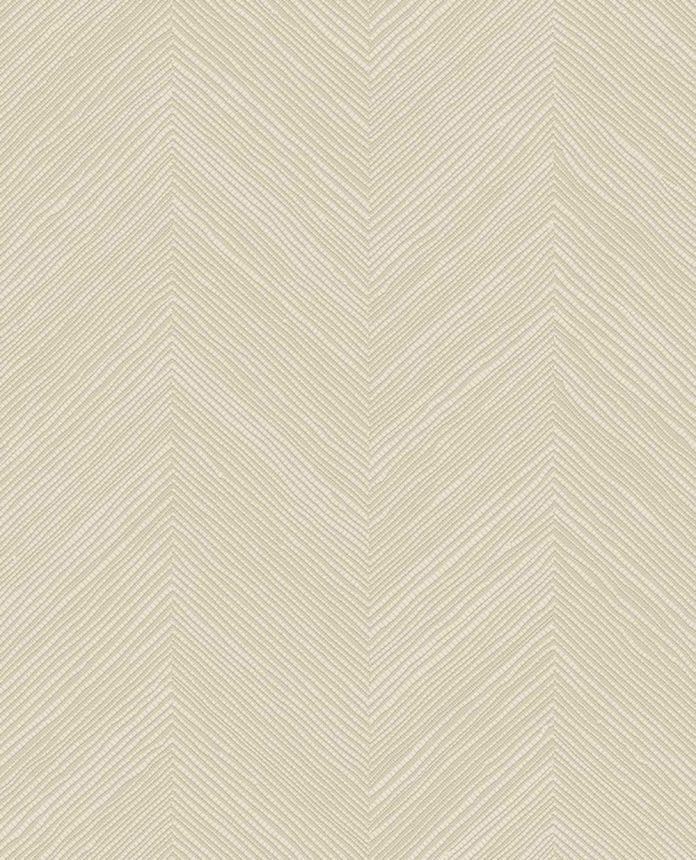 Geometrická tapeta, krémová, imitácia rohože, 363230, Calm Crafted, Eijffinger