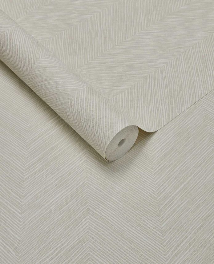 Geometrická tapeta, krémová, imitácia rohože, 363230, Calm Crafted, Eijffinger