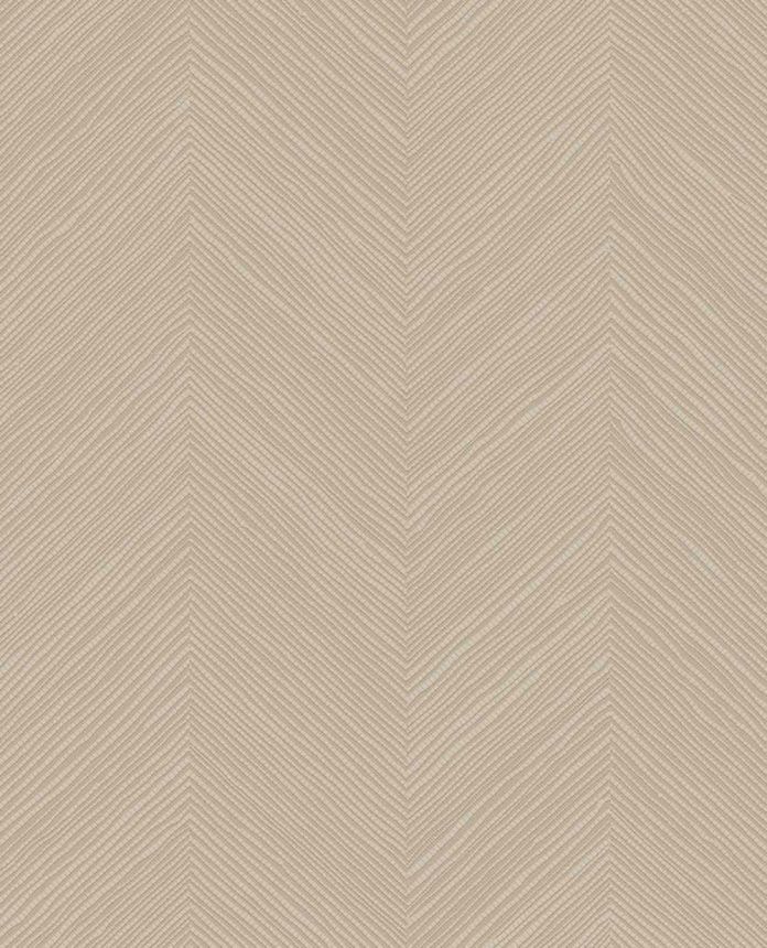 Geometrická tapeta, béžovo-krémová, imitácia rohože, 363231, Calm Crafted, Eijffinger