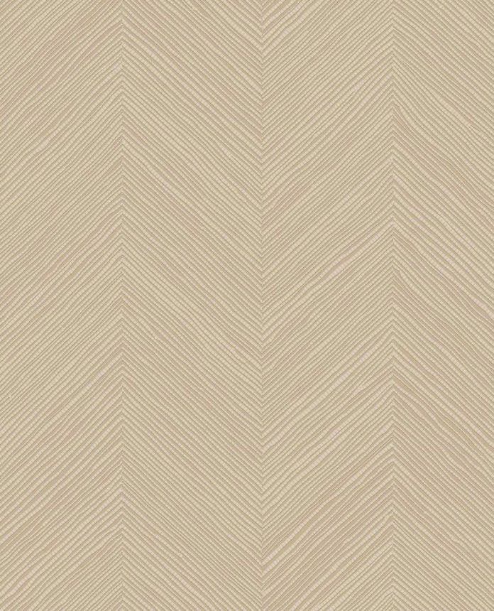 Geometrická tapeta, béžová, imitácia rohože, 363234, Calm Crafted, Eijffinger