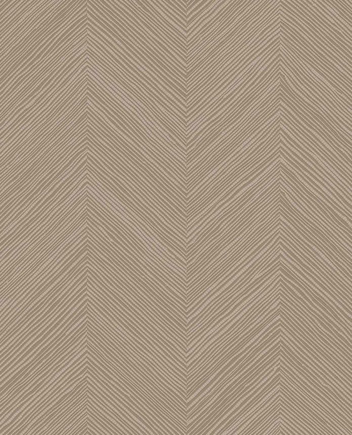 Geometrická tapeta, svetlohnedá, imitácia rohože, 363235, Calm Crafted, Eijffinger