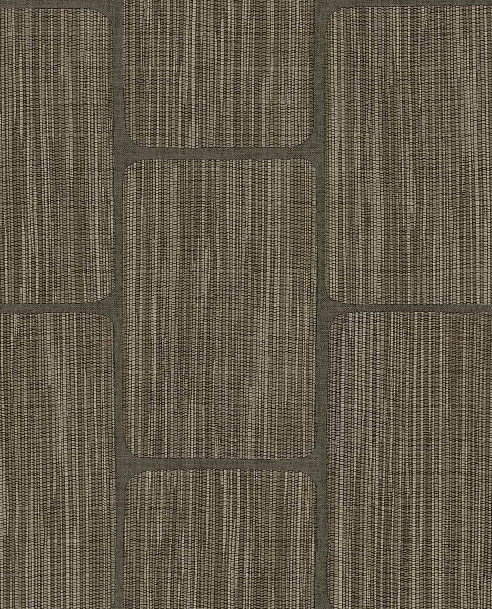 Geometrická tapeta, hnedá, 363250, Calm Crafted, Eijffinger