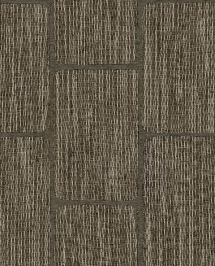 Geometrická tapeta, hnedá, 363250, Calm Crafted, Eijffinger