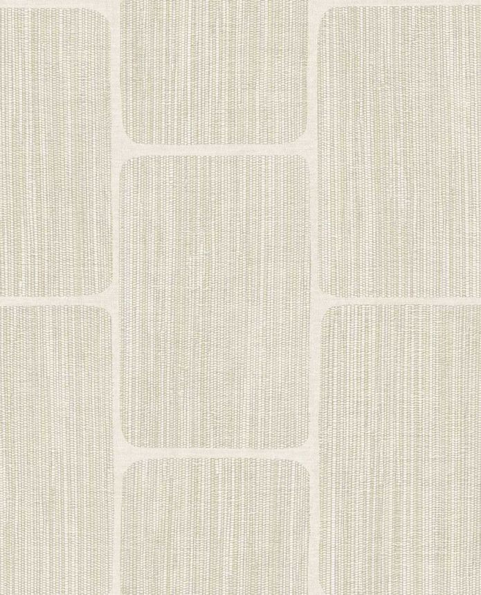 Geometrická tapeta, krémová, 363254, Calm Crafted, Eijffinger