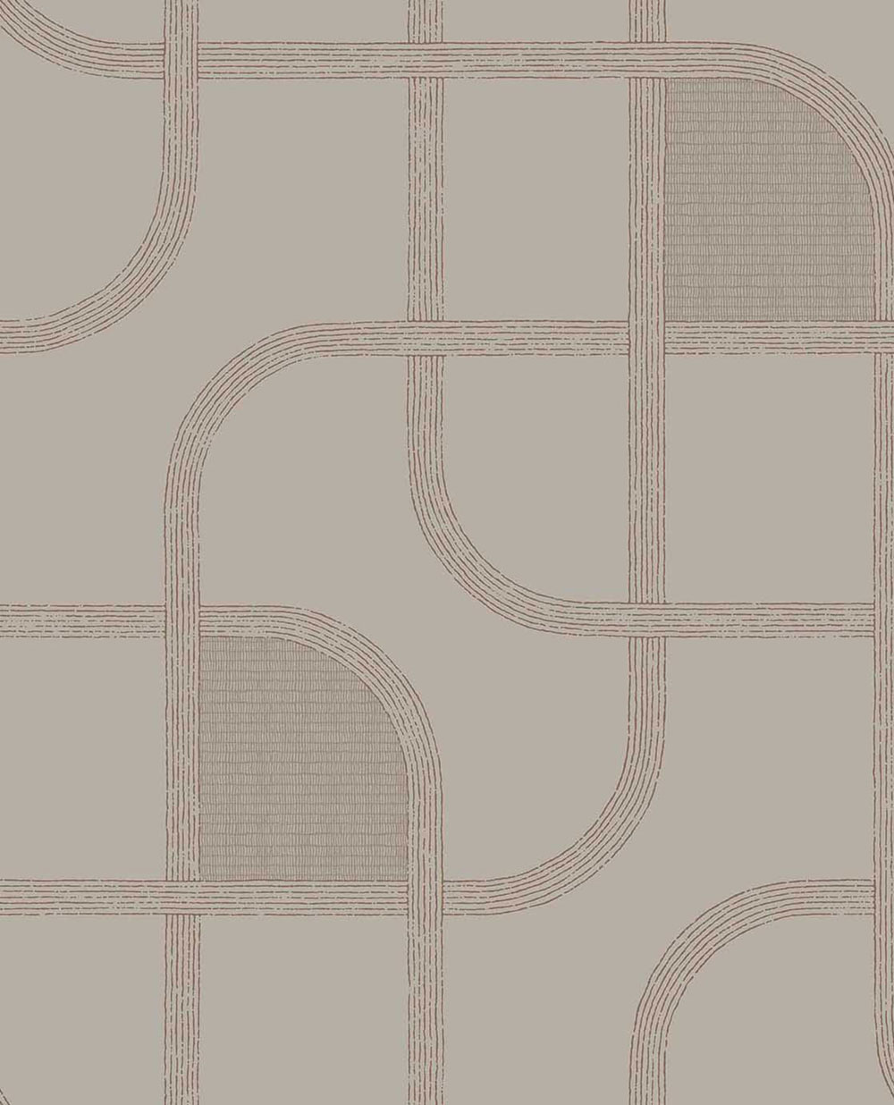 Geometrická tapeta, ružová, pruhy, 363261, Calm Crafted, Eijffinger