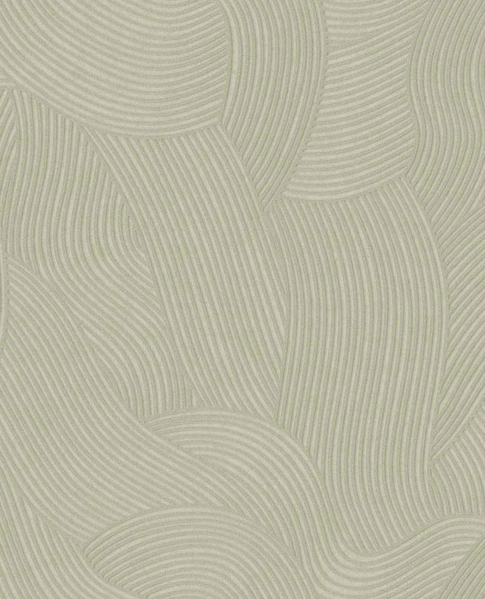 Tapeta, zelená, vlnky, 363270, Calm Crafted, Eijffinger