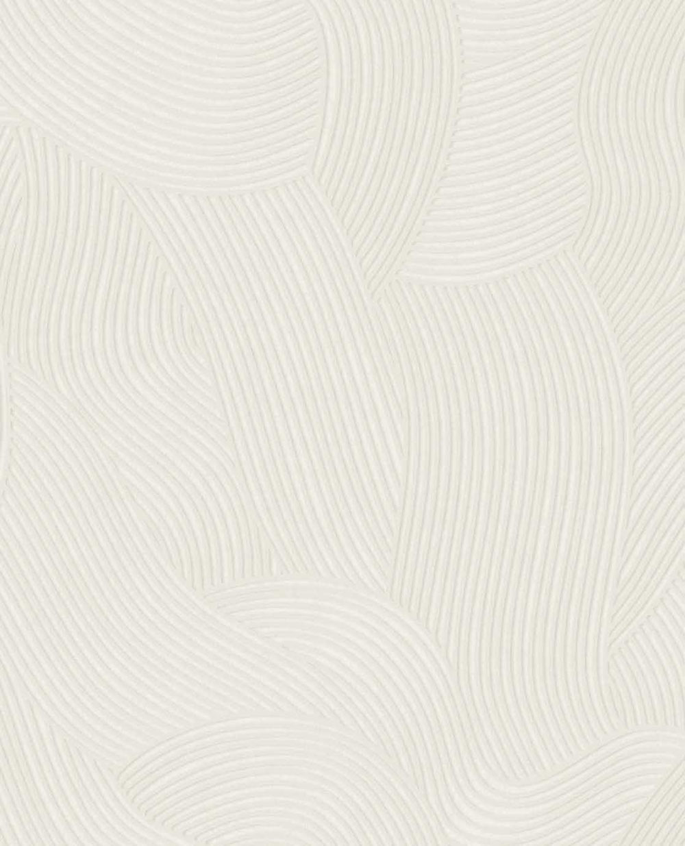 Tapeta, bielo-krémová, vlnky, 363271, Calm Crafted, Eijffinger