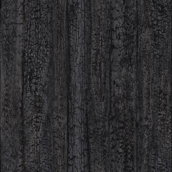 Sivočierna vliesová tapeta imitácia dreva 347531, Matières - Wood, Origin