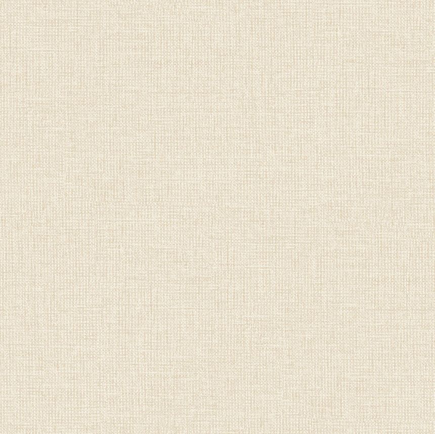 Tapeta s imitáciou melírovanej látky, béžová, žlto-biela, RE521042, Renaissance, Design ID