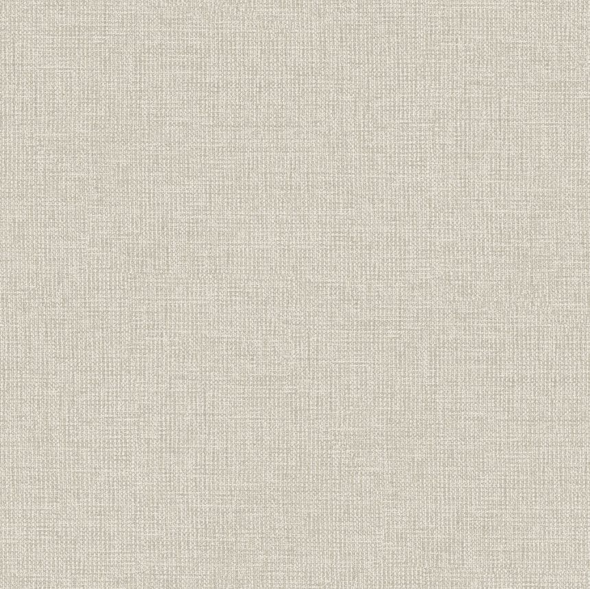 Tapeta s imitáciou melírovanej látky, svetlá sivo-béžová, biela, RE521043, Renaissance, Design ID