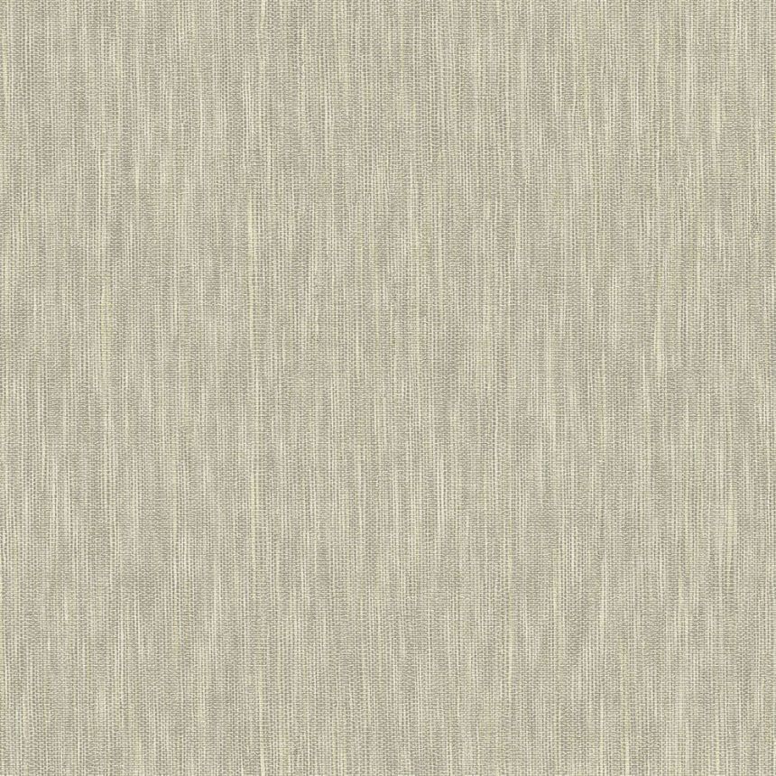 Metalická sivobežová vliesová tapeta, vzhľad rohože 347362, Matières - Wood, Origin