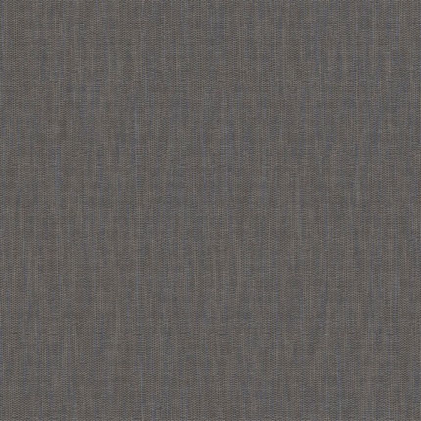 Metalická hnedostrieborná vliesová tapeta, vzhľad rohože 347360, Matières - Wood, Origin