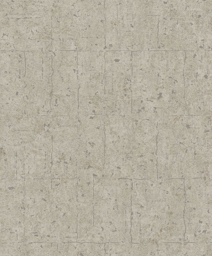 Tapeta imitujúca betón, béžovo-hnedá, S 82301, Pia, Novamur