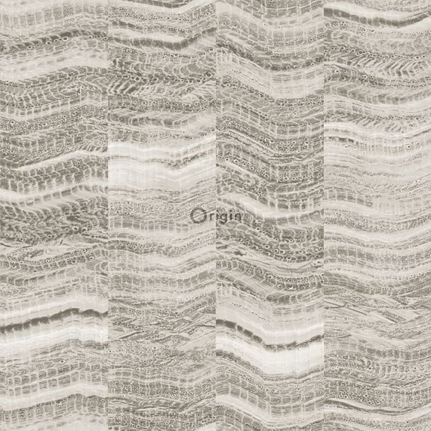 Vliesová tapeta, vzor sivý mramorový obklad 337246, Matières - Stone, Origin