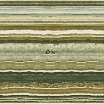Olivovo zelená mramorovaná vliesová tapeta na stenu 337233, Matières - Stone, Origin