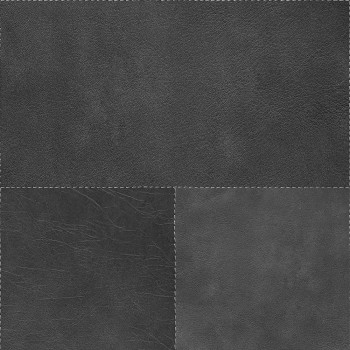 Vliesová tapeta, vzor čierna prešívaná koža 357240, role 0,5 x 8,37 m, Luxury Skins, Origin