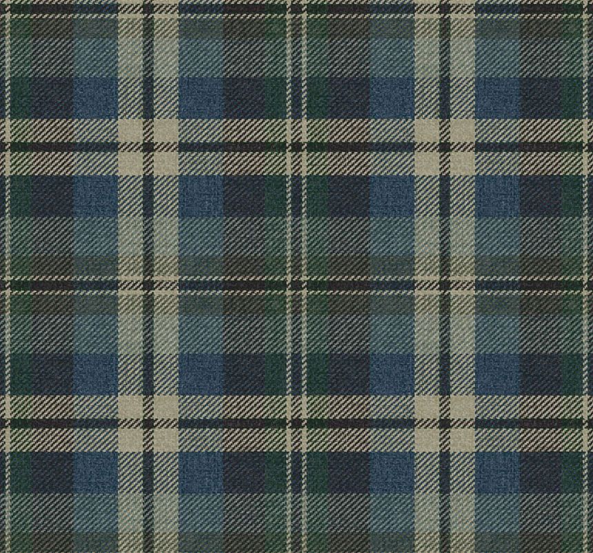 Tapeta Dundee, modrá, hnedá, CA10102, Carl Robinson Edition 24 The Highlands