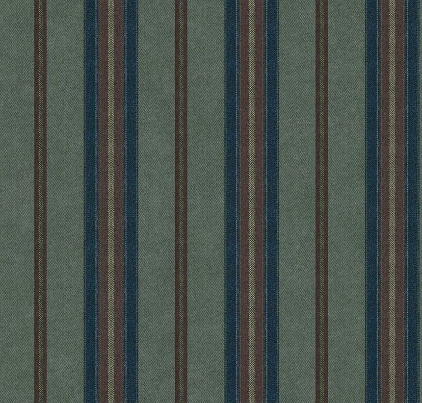 Tapeta Pitlochry, šedo-zelená, čierna, CA10301, Carl Robinson Edition 24 The Highlands