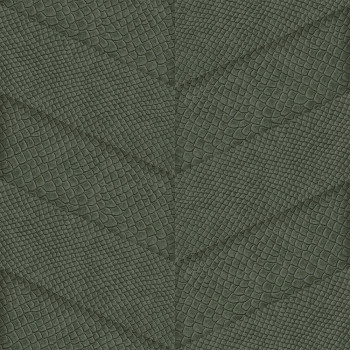 Vliesová tapeta zelená, parketový vzor kože 347793, Luxury Skins, Origin