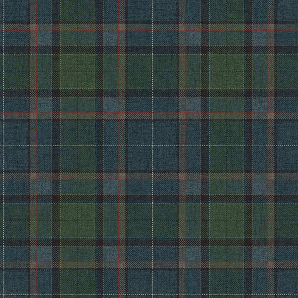 Tapeta Stirling, modrá, zelená, CA10422, Carl Robinson Edition 24 The Highlands
