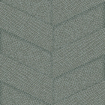 Sivobéžová vliesová tapeta, parketový vzor kože 347791, Luxury Skins, Origin