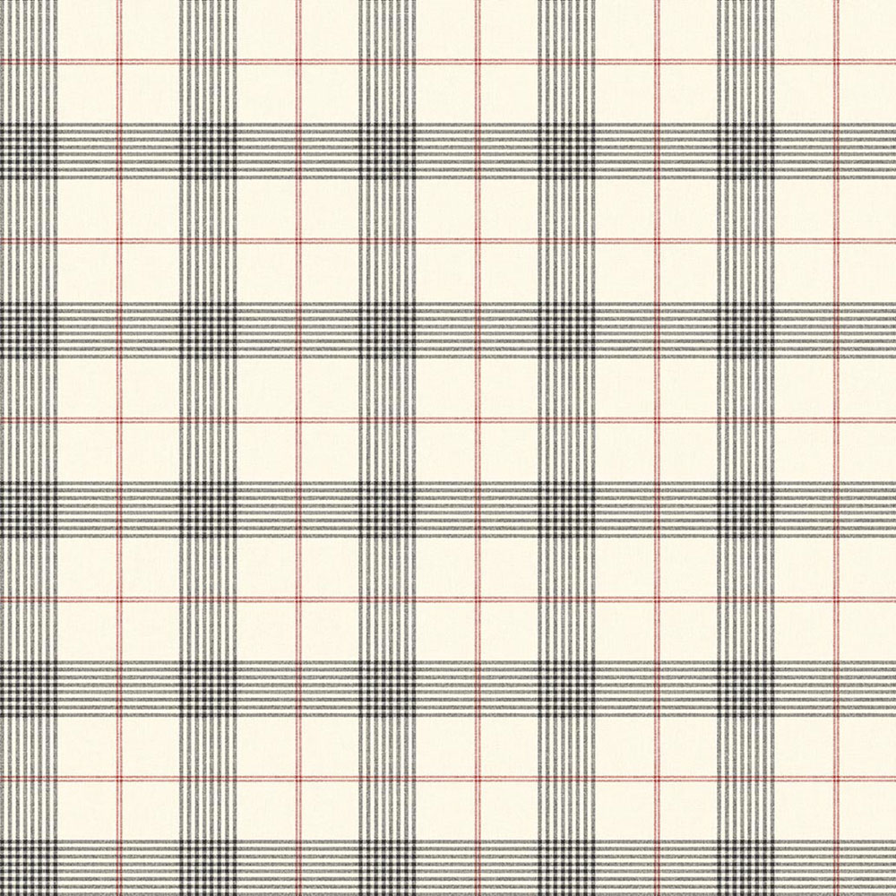 Tapeta Torridon, čierna, červená, CA11011, Carl Robinson Edition 24 The Highlands