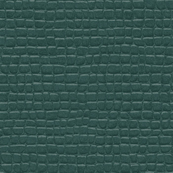 Vliesová tapeta zelená, imitácia krokodílej kože 347780, Luxury Skins, Origin