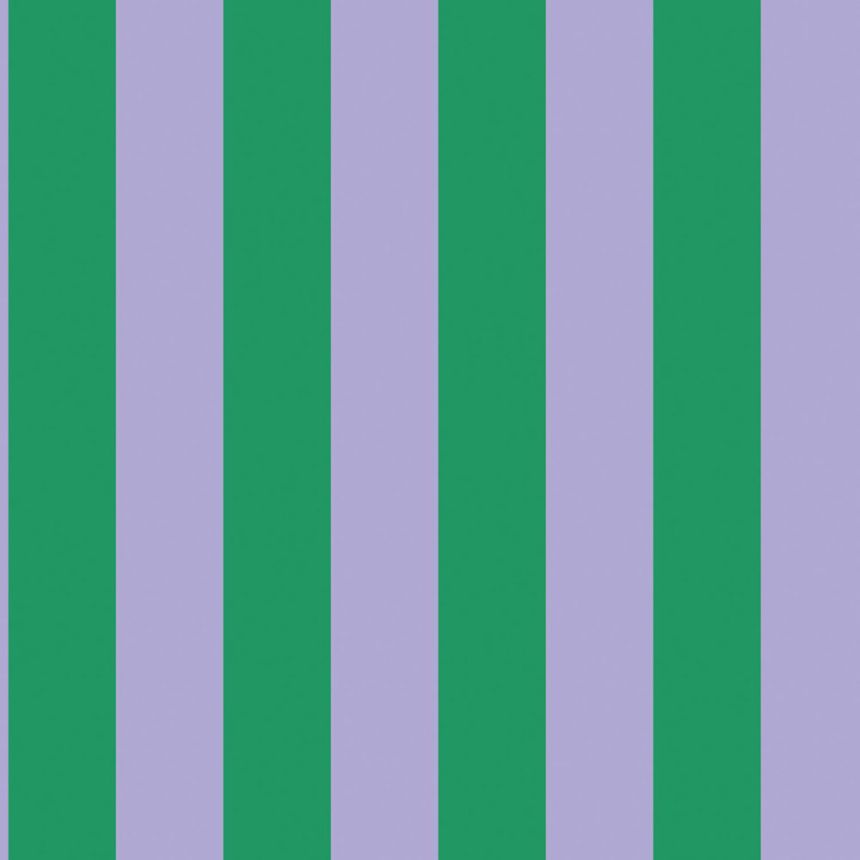 Tapeta s pruhmi, zelená, fialová, 139908, Color Pop, Esta Home