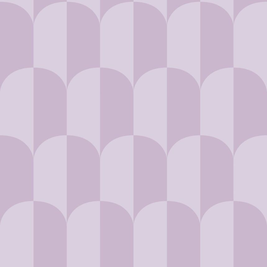 Tapeta s motívom Art Deco, fialová, 139987, Color Pop, Esta Home