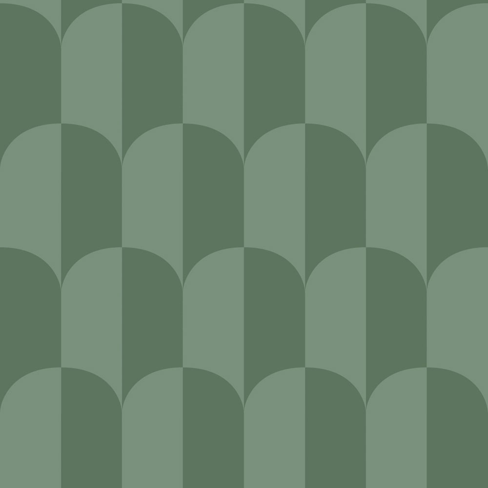 Tapeta s motívom Art Deco, zelená, 139989, Color Pop, Esta Home