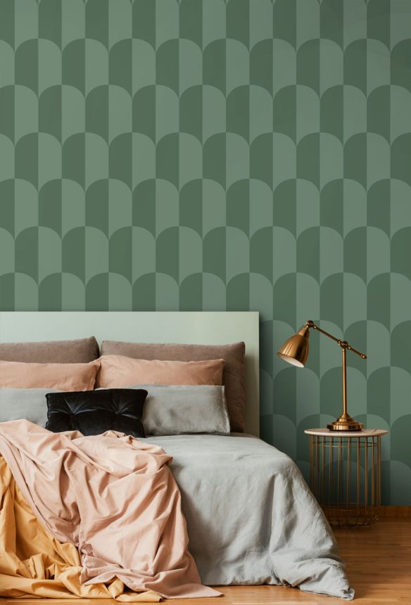 Tapeta ArtDeco, zelená, 139995, Color Pop, Esta Home