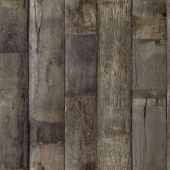 Hnedá vliesová tapeta imitácia dreva, paluboviek, WL1401, Wanderlust, Grandeco