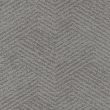 Vliesová metalická hnedo-sivá tapeta geometrický vzor EE2103, Elementum, Grandeco