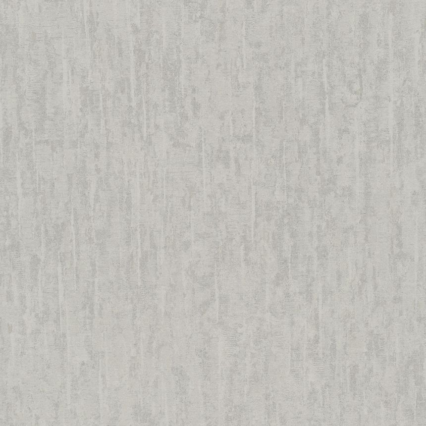 Sivo-strieborná vliesová tapeta na stenu, motív kôry stromu EE1403, Elementum, Grandeco