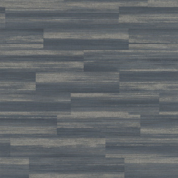 Modro-strieborná vliesová tapeta so štruktúrou rohože EE1106, Elementum, Grandeco