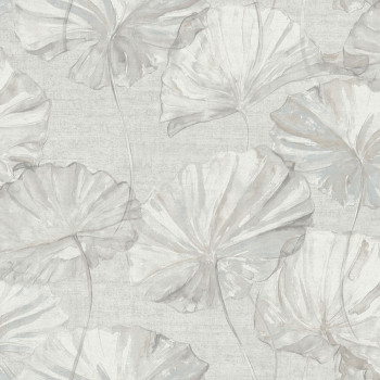 Vliesová tapeta na stenu, romantický motív kvetov lekna EE2001, Elementum, Grandeco