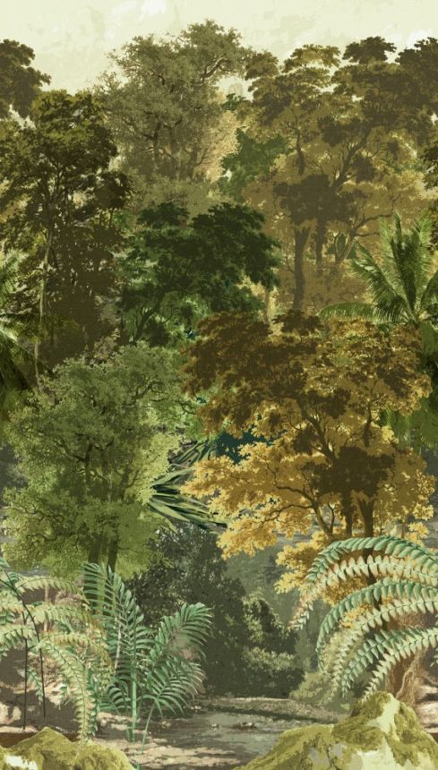 Vliesová obrazová tapeta Džungľa A51801, 159 x 280 cm, One roll, one motif, Grandeco