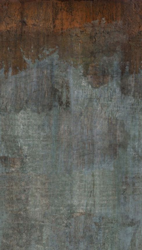 Vliesová obrazová tapeta, imitácia kovovej dosky A43101, 159 x 280 cm, One roll, Murals, Grandeco