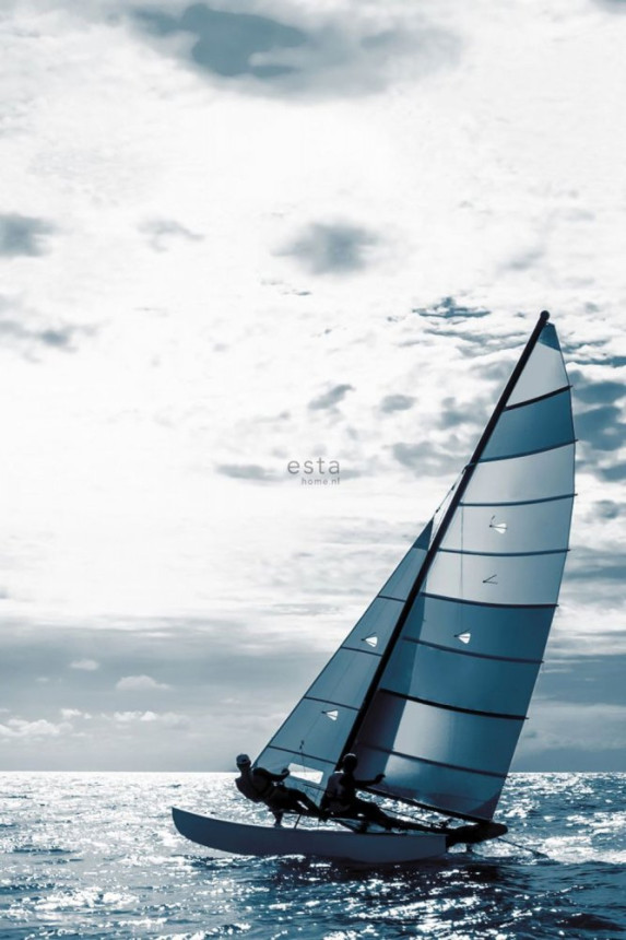 Vliesová fototapeta Plachetnica 158846, 186 x 279 cm, Regatta Crew, Esta Home