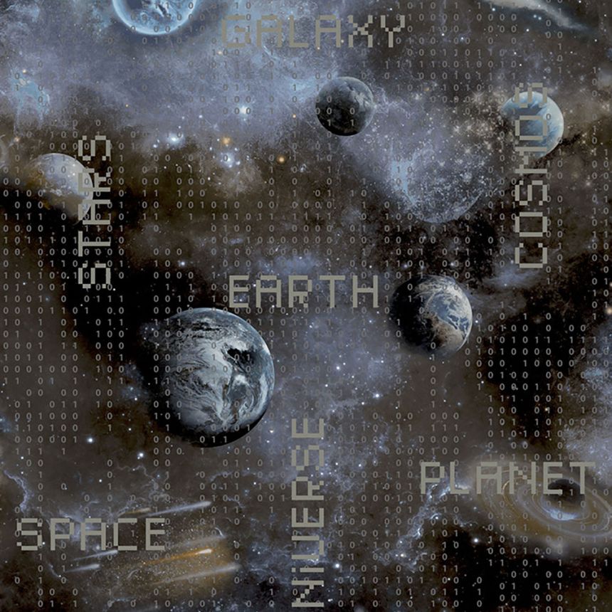 Vliesová tapeta na stenu Vesmír, planéty GV24265, Good Vibes, Decoprint