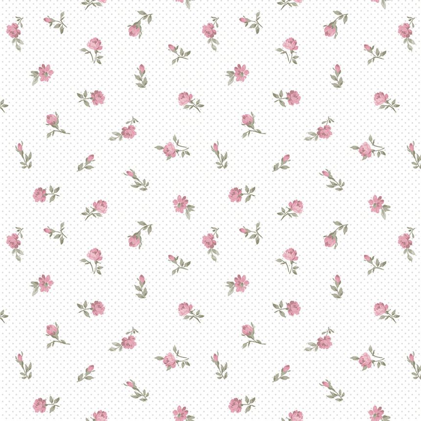 Romantická papierová kvetinová tapeta 455-2, Pippo, ICH Wallcoverings