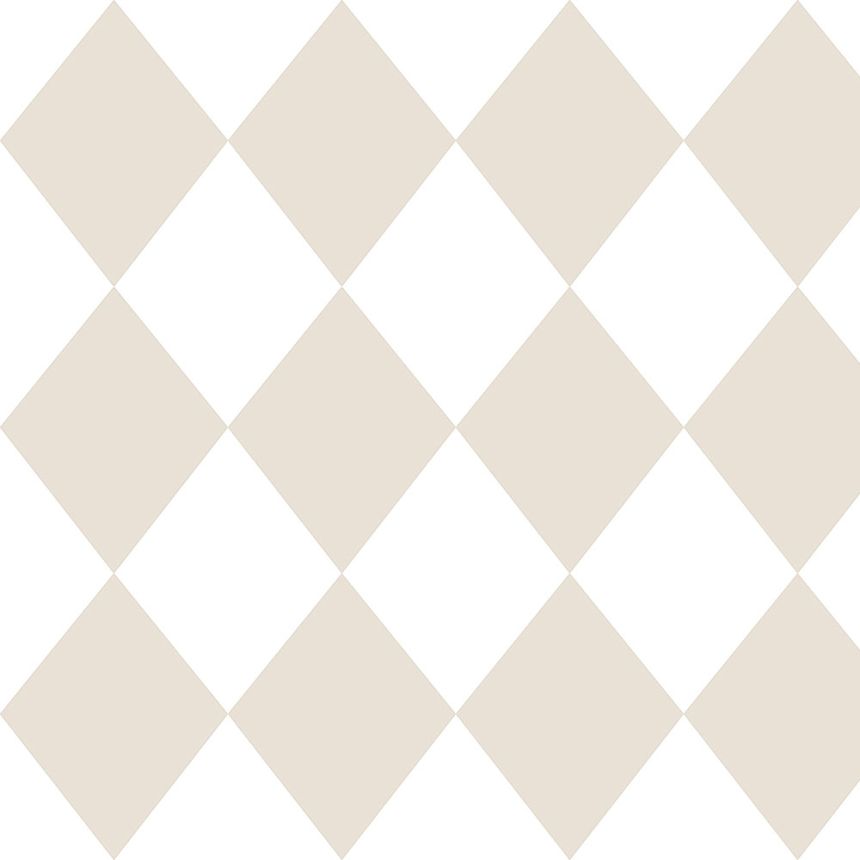 Papierová tapeta geometrický vzor kosoštvorcov 3356-1, Oh lala, ICH Wallcoverings