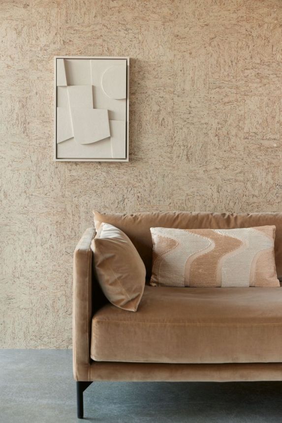 Prírodná korková tapeta na stenu 303564, Natural Wallcoverings III, Eijffinger