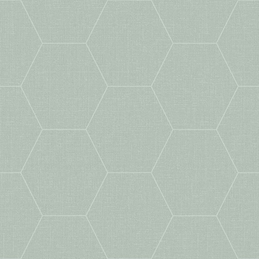 Vliesová tapeta geometrický vzor s hexagónmi 148750, Blush, Esta Home
