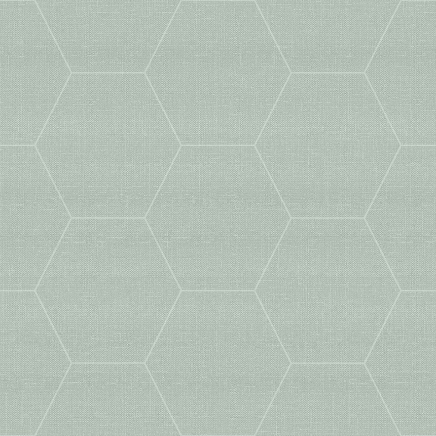 Vliesová tapeta geometrický vzor s hexagónmi 148750, Blush, Esta Home