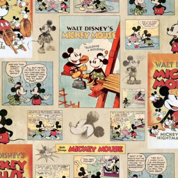 VÝPREDAJ - POSLEDNÉ KUSY Detské papierové tapety 70-242 Disney, Mickey Vintage Episode, Kids & Home 6, Graham & Brown,