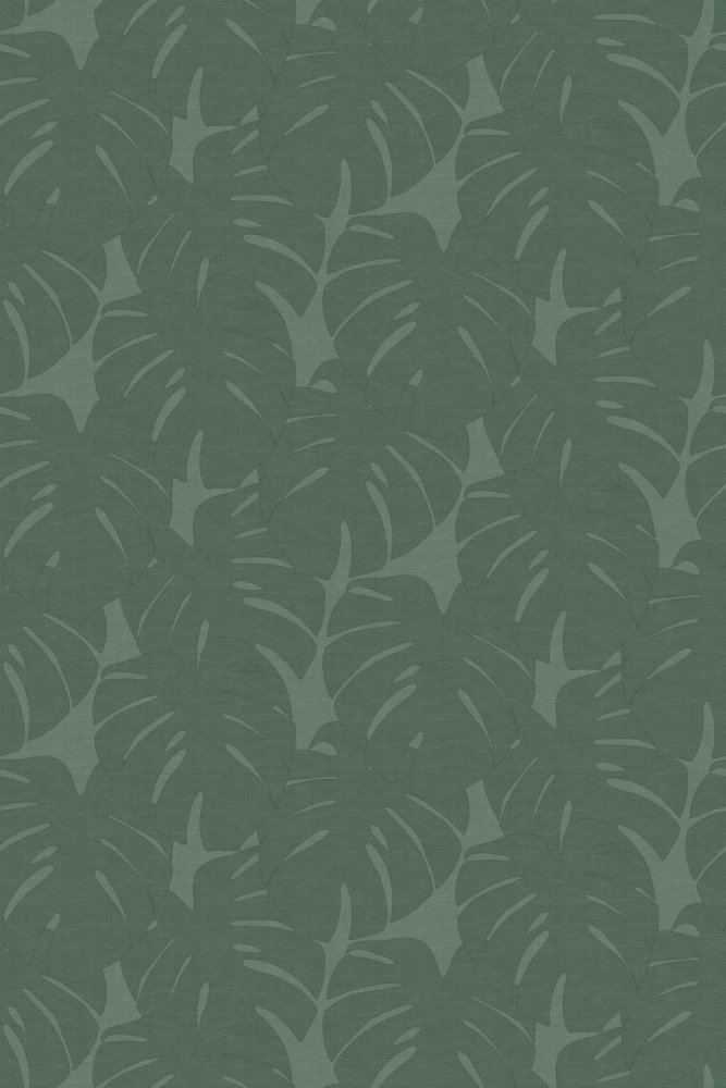 Vliesová zelená fototapeta s listami monstermi 357228, 200 x 300cm, Natural Fabrics, Origin