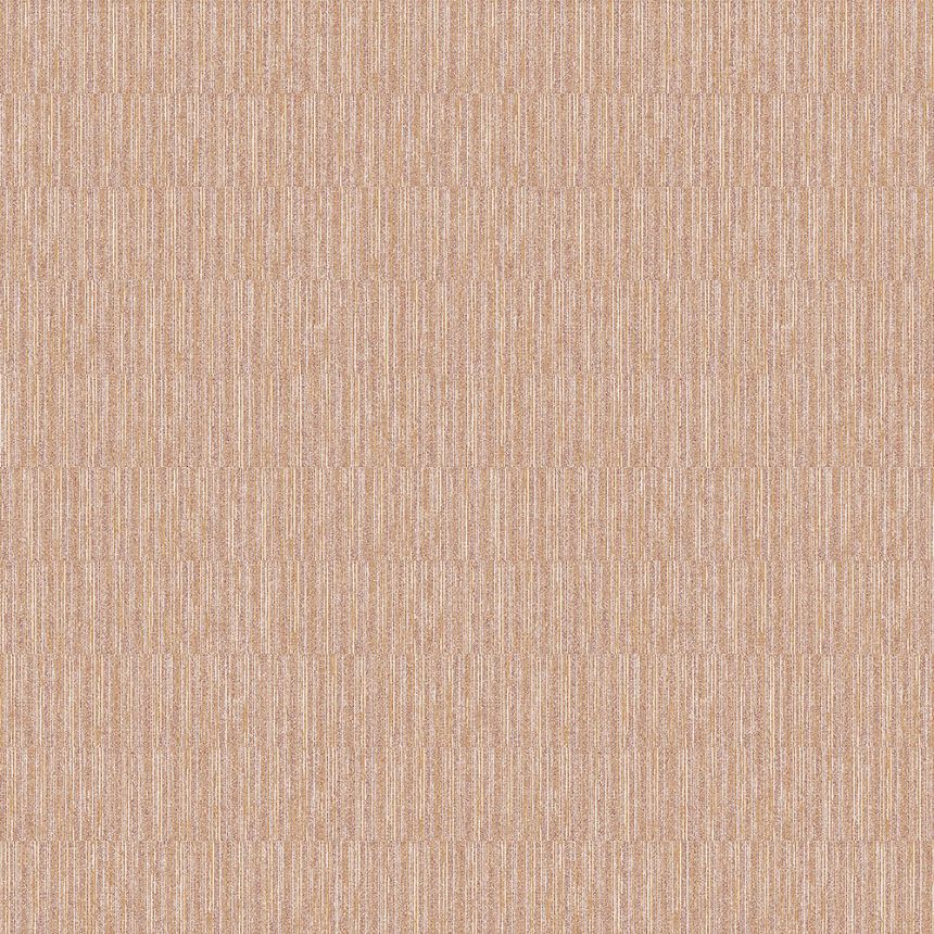 Hnedo-oranžová vliesová tapeta -imitácia bambusu 6509-4, Batabasta, ICH Wallcoverings